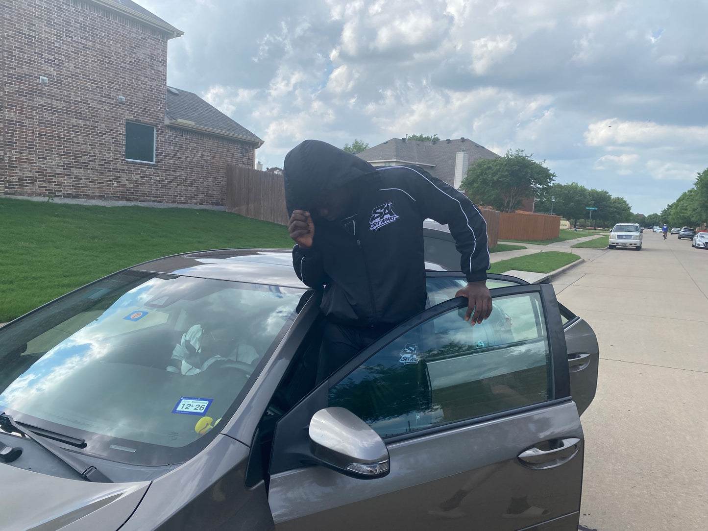 Set Apart Reflective Windbreaker Tracksuit